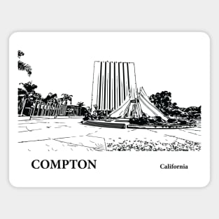 Compton California Magnet